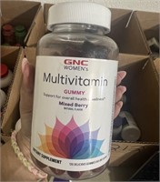 Lot of (6) GNC Women's Multi-Vitamin Gummies