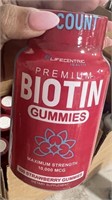Lot of (8) Lifecentric Health Premium Biotin