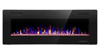 R.W.FLAME Electric Fireplace 50 inch Recessed and
