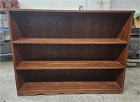 Vtg Wooden 3 Tier Bookcase