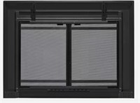 UniFlame Kendall Black Cabinet-style Fireplace