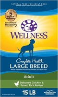 Adult Large Breed Dry Dog Food, 15 lb