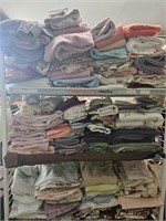 Large Misc. Linen Collection (SHELF NOT INCLUDED)
