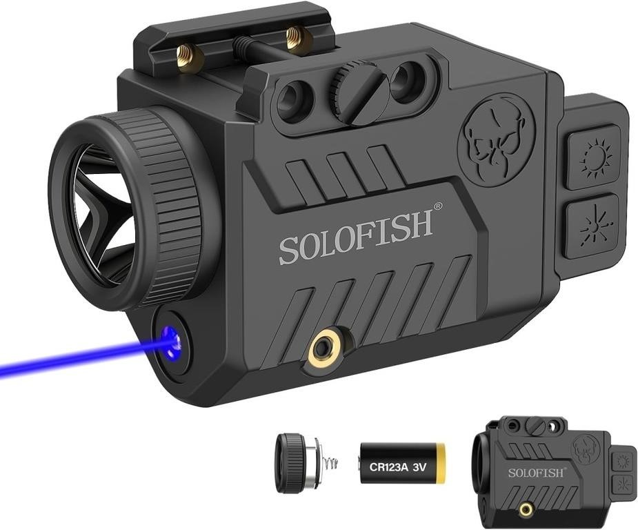 SOLOFISH 600lm Pistol Light Laser Combo