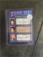 Iconic Ink Facsimilie Jackson, Presley, Monroe