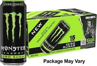 Monster Energy Zero Sugar, 16oz - 15 Pack