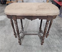 Antique Wooden Project Accent Table
