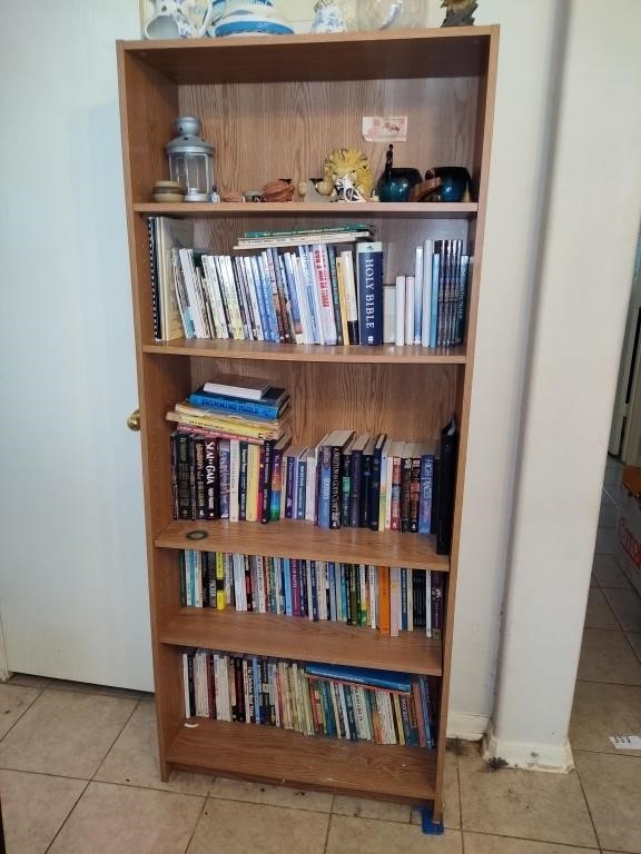 5 Shelf Book Case, Contents Not Included