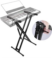 GUITTO Keyboard Piano Stand Gas Spring One-button
