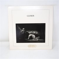 1989 Joy Division Closer US Qwest Reissue LP Vinyl