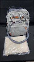 Diaper Bag Backpack with Changing Station, Large