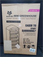 5 tier mini greenhouse. Plant germination