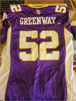 Large Chad Greenway Vikings Jersey