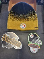 Steelers Stocking Hat & Magnets