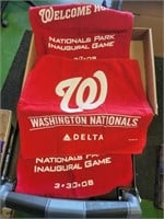 Lot of Washington Nationals Inaugural Towels