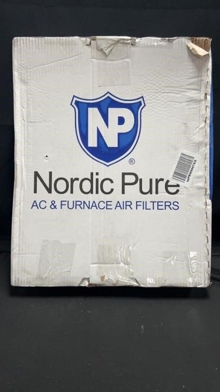 Nordic Pure AC & Furnace Air Filters 2 pack -