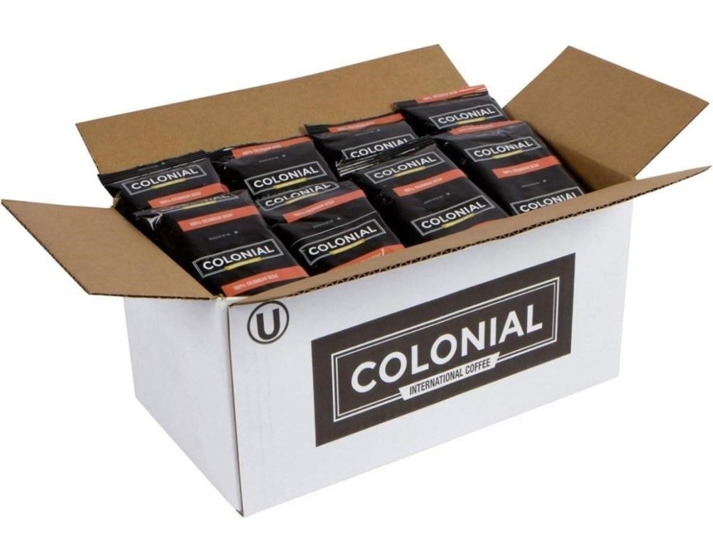 Colonial Coffee Packets, Pre Ground Coffee Packs,