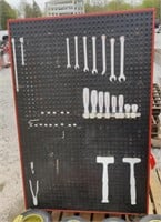 (S) Standing Tool Pegboard Display Board