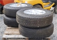 (S) 17" Bridgestone Tires And Wheels 245/75R17