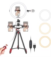 Neewer 10-Inch Selfie Ring Light with Tripod
