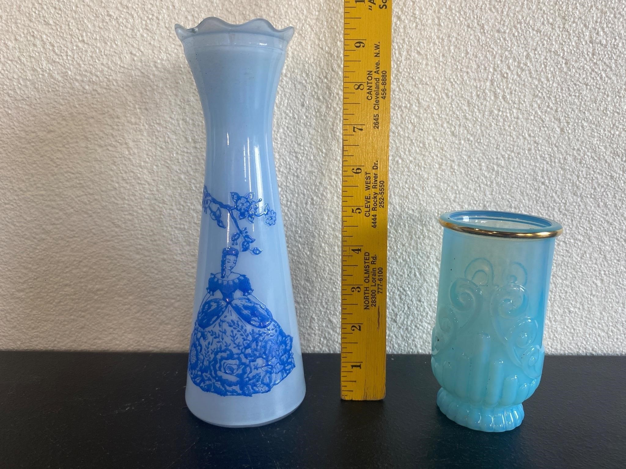 Vintage Blue Glass