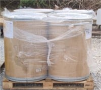 (ZZ) 55 Gallon Cardboard Barrels Contains Wax