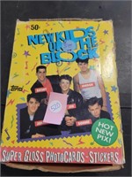New Kids on the Block Trading Card Box
