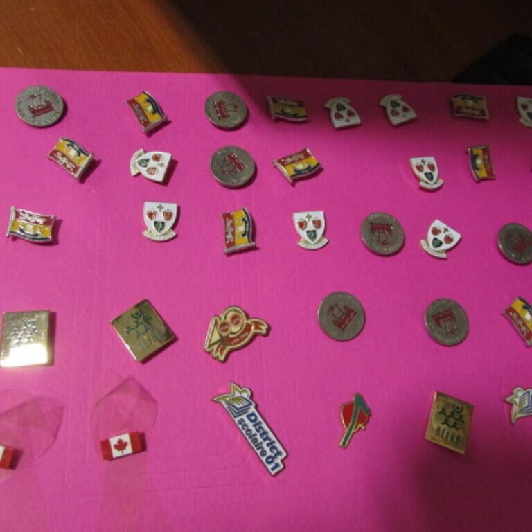 QTY OF COLLECTOR PINS