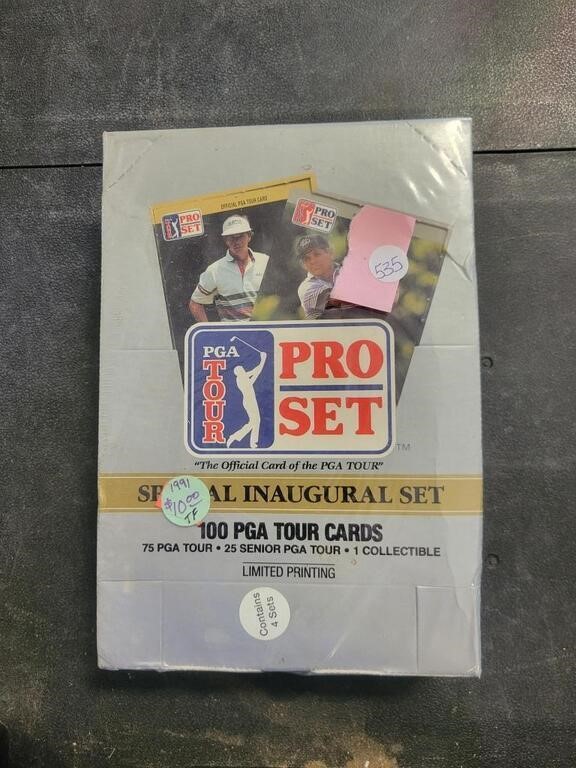 1991 PGA Tour Pro Set Sealed Box