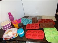 Chocolate Molds, Plastic Utensils & Kids Plates