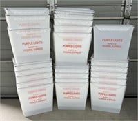 (ZZ) 28 Plastic & Metal Containers With Handles