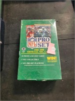Sealed NFL Pro Set Football Card Box