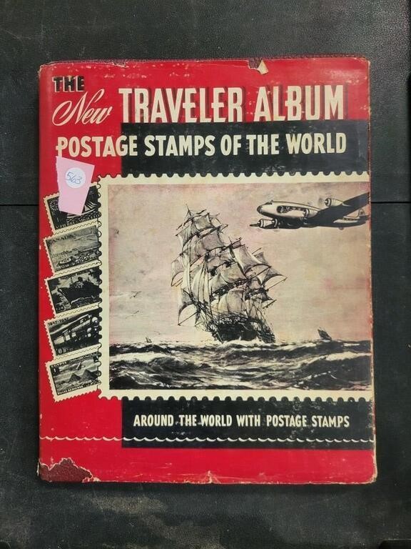 The New Traveller Stamp Album Book