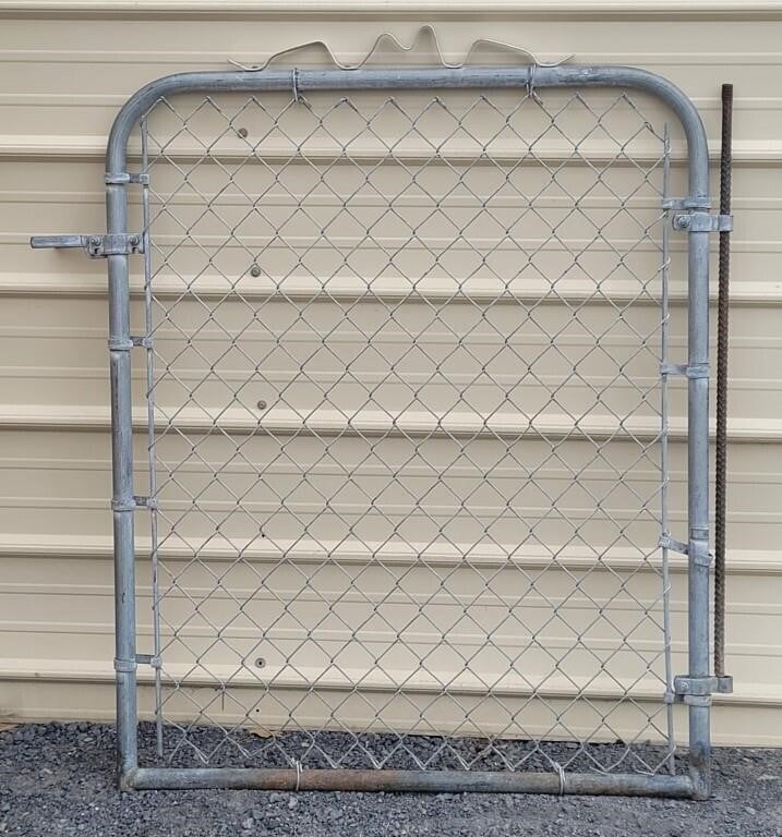 Chain Link Fence Gate 40" W X 4'T