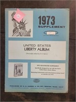 1973 Supplement US Liberty Stamp Album