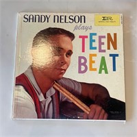 Sandy Nelson Teen Beat pop jazz rock LP