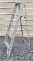 Aluminum 5 ft. Step Ladder