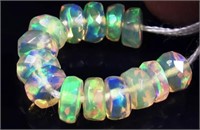 2.80 cts Natural Ethiopian Fire Opal Beads