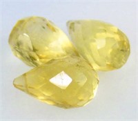 5.36 cts Natural Citrine Beads