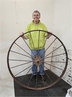 Large 54"  Wagon Wheel Great Lawn & Garden Decor!