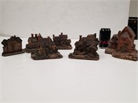 Village House Figurines