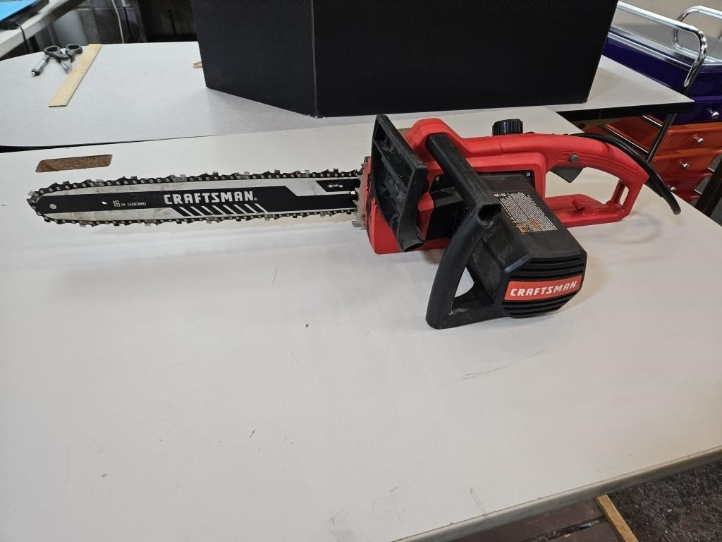 Craftsman Electric Chainsaw 16"
