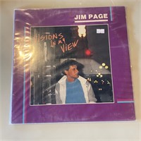 Jim Page Visions in my view folk rock LP record