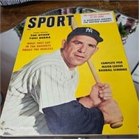 1958 May Sport Magazine The Other Yogi Berra