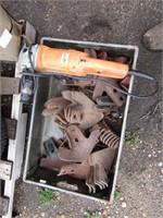 FIELD CULTIVATOR SWWEEPS & ANGLE GRINDER