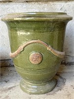 Versailles Green Pottery Planter Pot 17” x 20”
