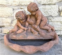 Children Terracotta Fountain Piece 24” x 20”