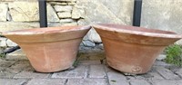 Eschbach Pair of Terracotta Planter Pots