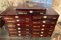 (13) Wooden Cigar Boxes, Evolution Rocky Patel
