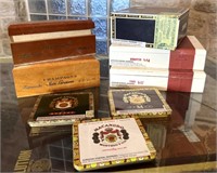 (8) Mixed Cigar Boxes